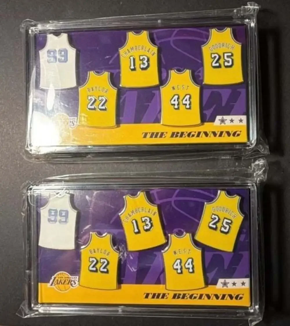 Los Angeles Lakers The‎ Beginning Jersey Pin Set (2 Pack)